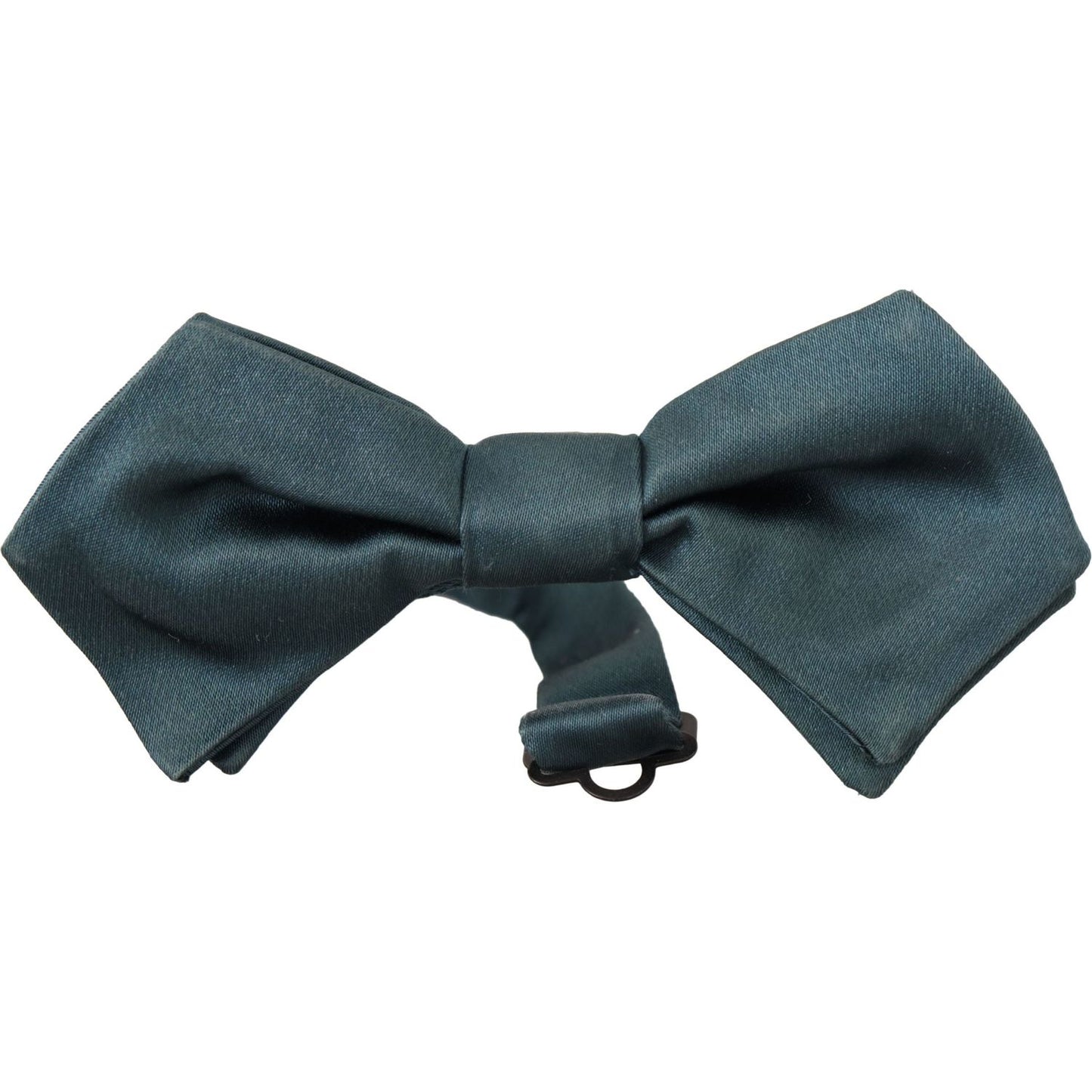 Dolce & Gabbana Elegant Green Silk Bow Tie Dolce & Gabbana