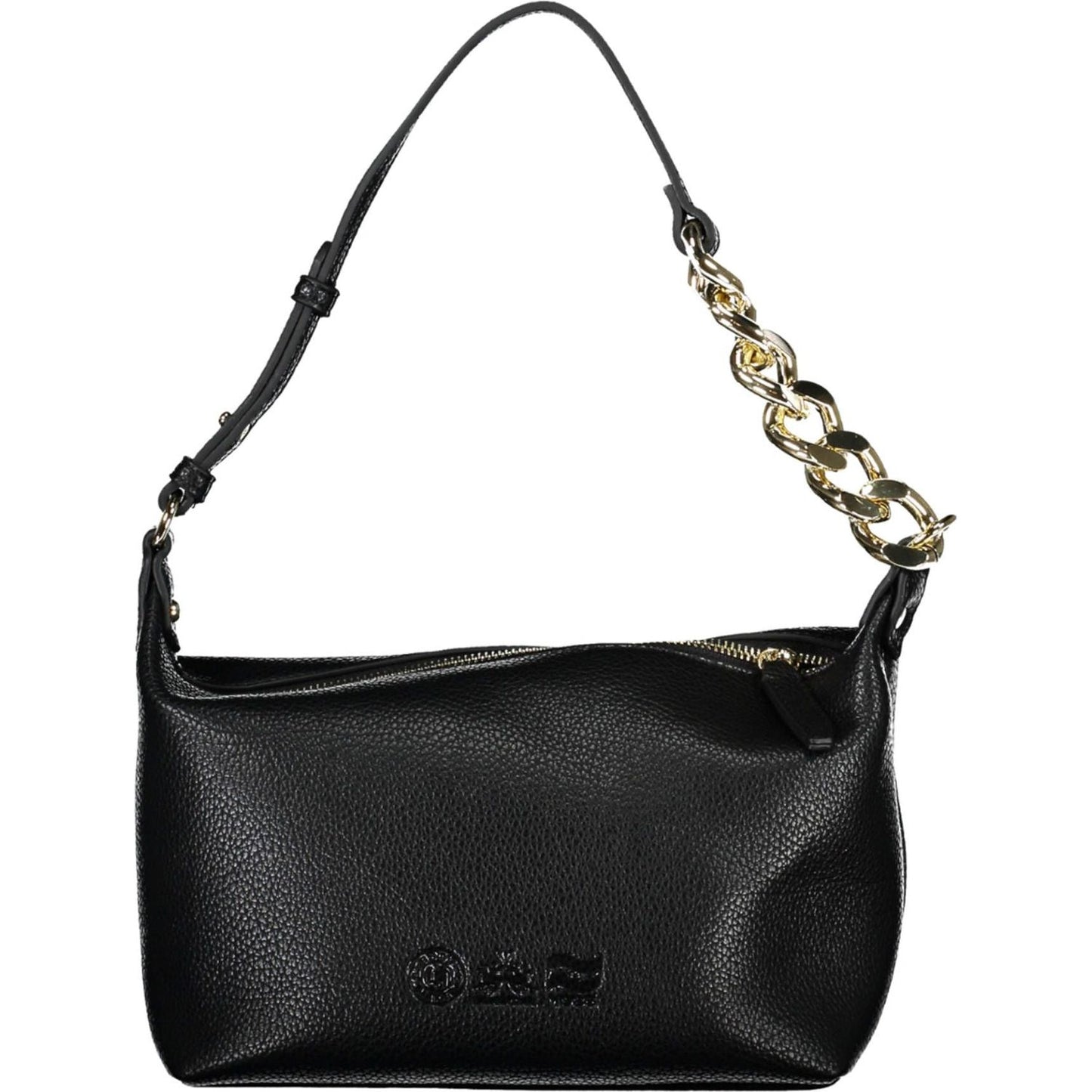 La Martina Black Polyethylene Women Handbag La Martina