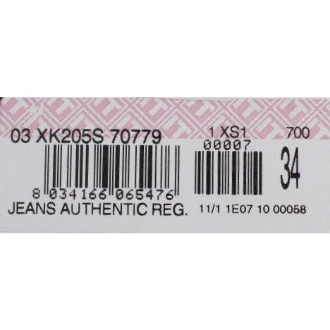 优雅直筒蓝色男式牛仔裤