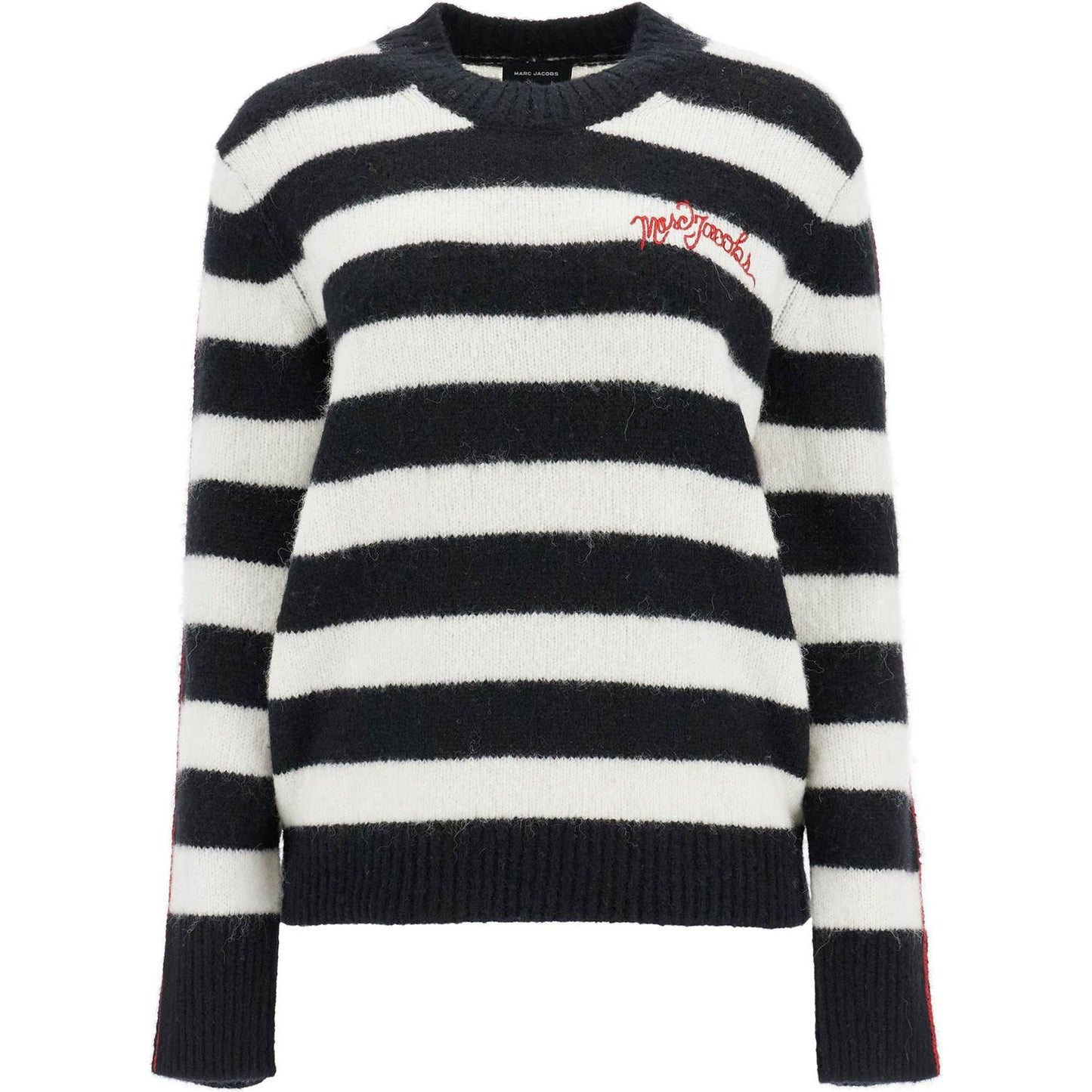 Marc Jacobs pullover the striped brushed logo sweater Knitwear Marc Jacobs