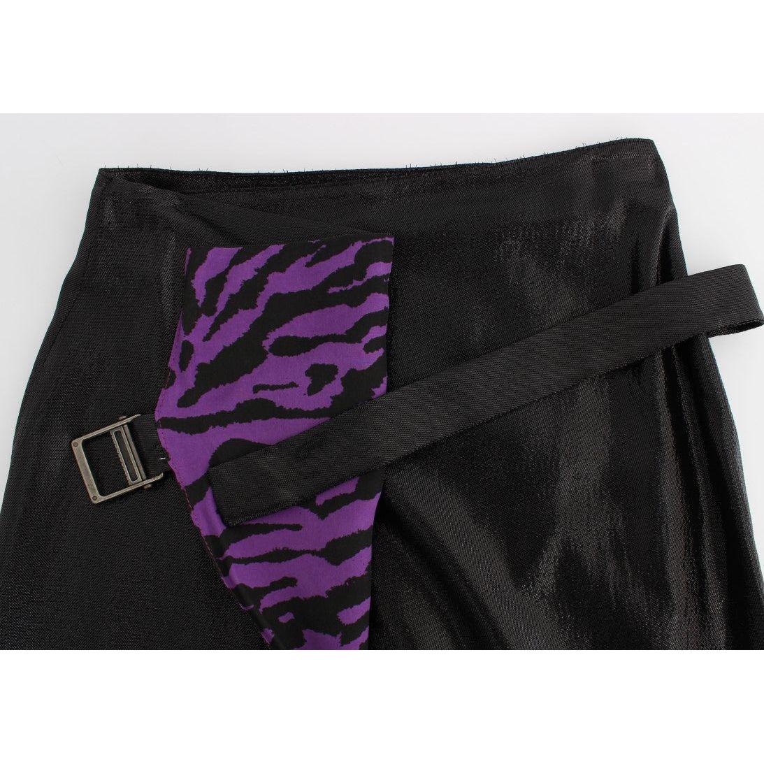 优雅虎纹铅笔裙