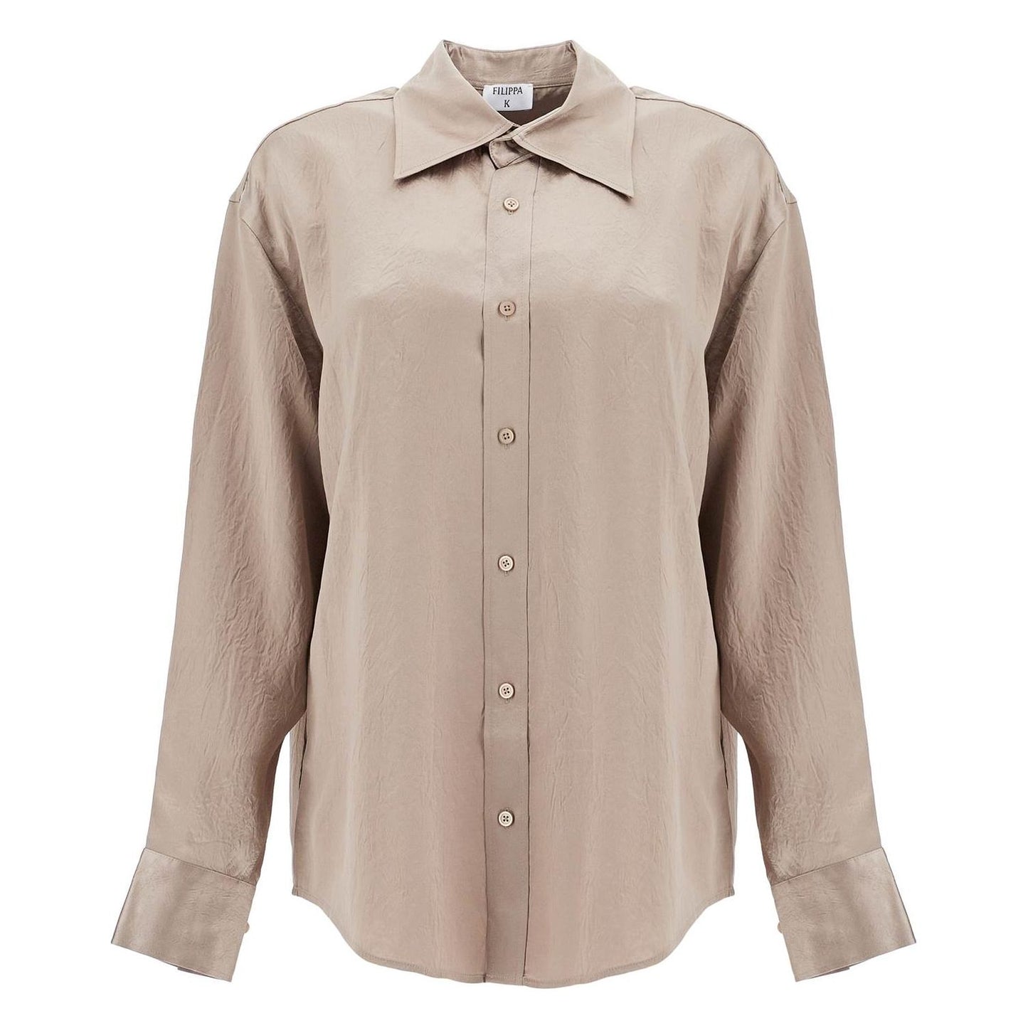 FILIPPA K satin ruffled shirt Topwear FILIPPA K