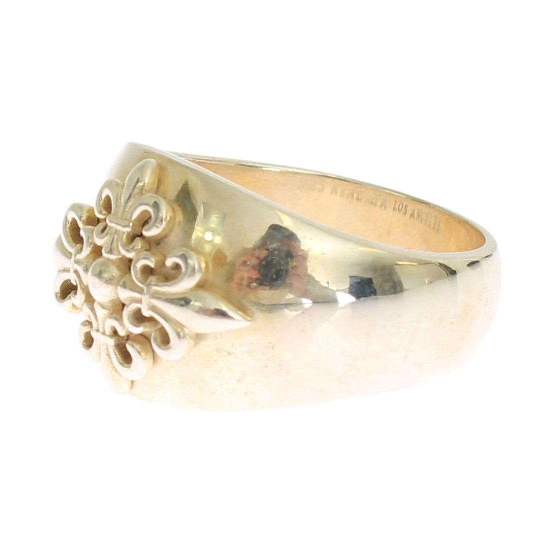 Nialaya Silver Statement Mens Ring Ring Nialaya Bisque
