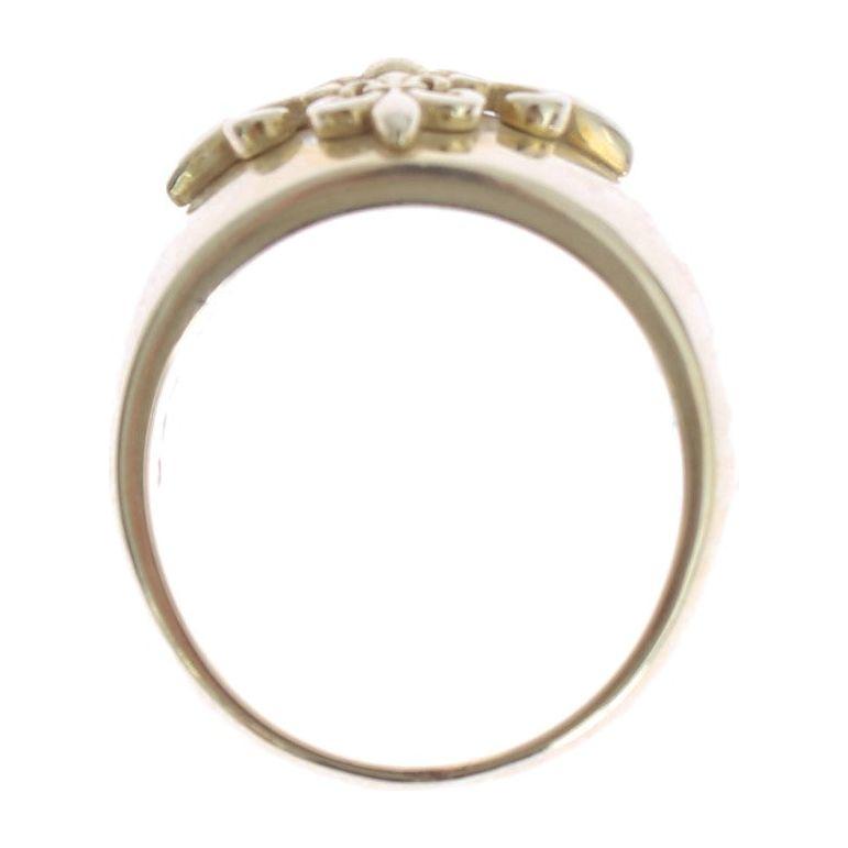 Nialaya Silver Statement Mens Ring Ring Nialaya Light Gray