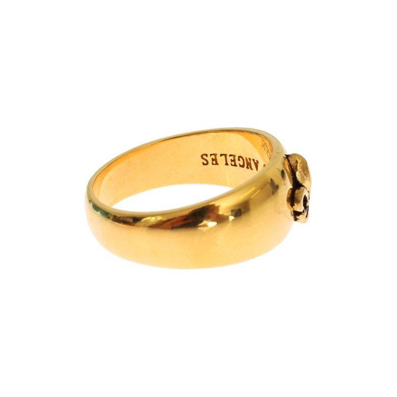 Nialaya Gold Plated 925 Silver Ring Ring