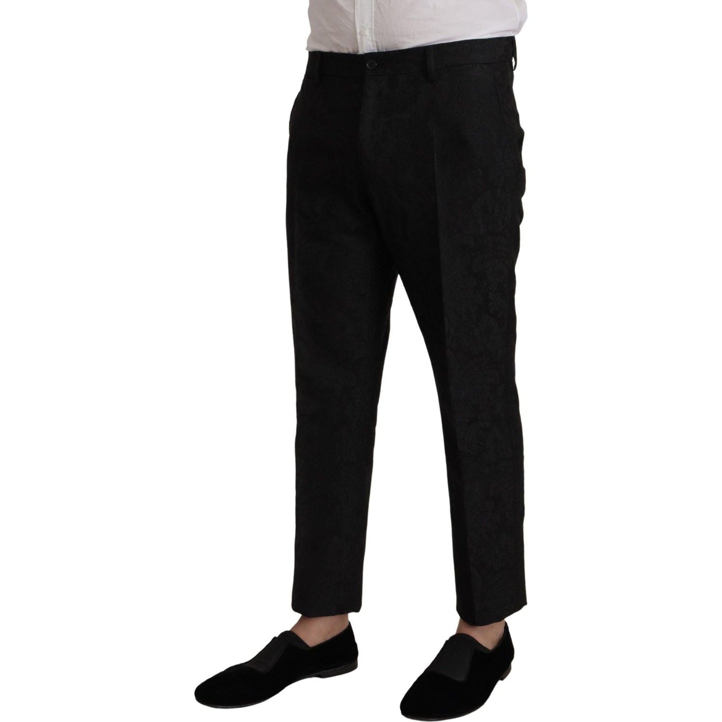 Dolce & Gabbana Elegant Black Two-Piece Martini Suit Dolce & Gabbana