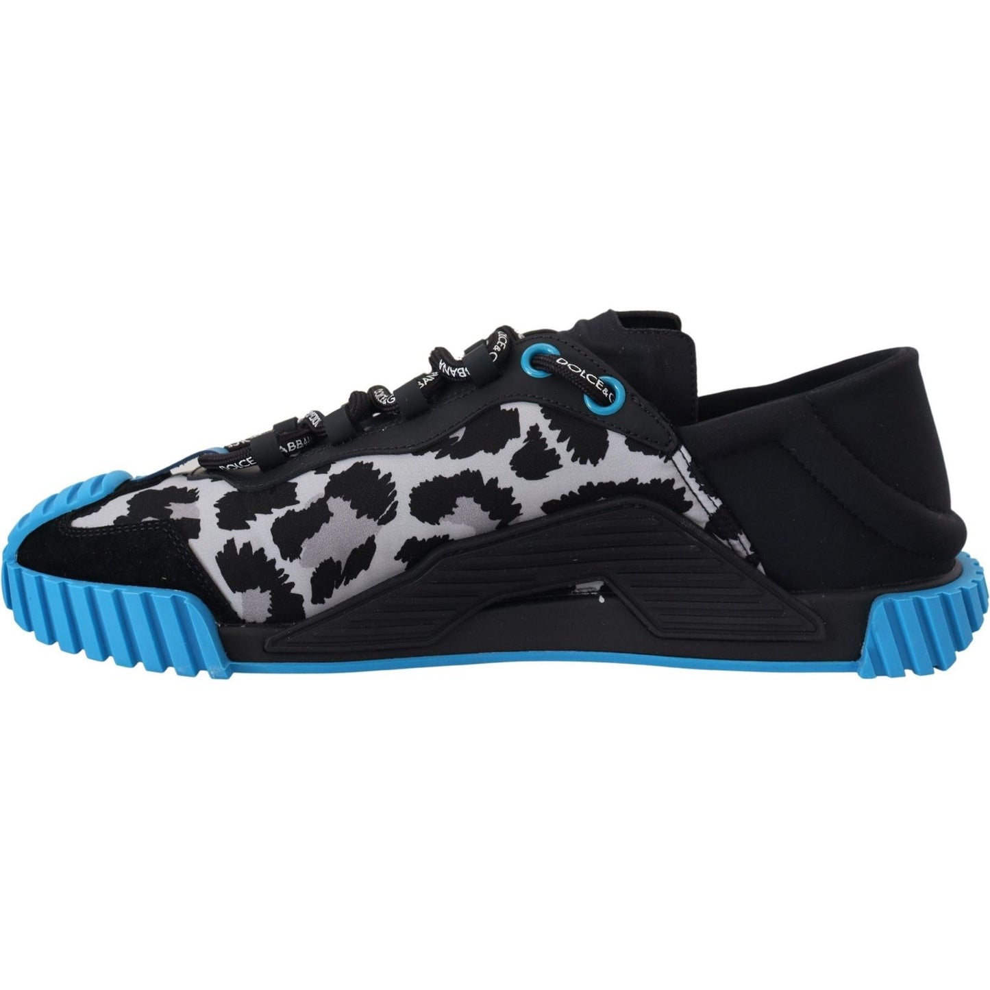 Dolce & Gabbana Elegant Black NS1 Leather Sneakers Dolce & Gabbana