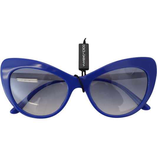 Dolce & Gabbana Chic Cat Eye Designer Sunglasses Dolce & Gabbana Dark Slate Blue