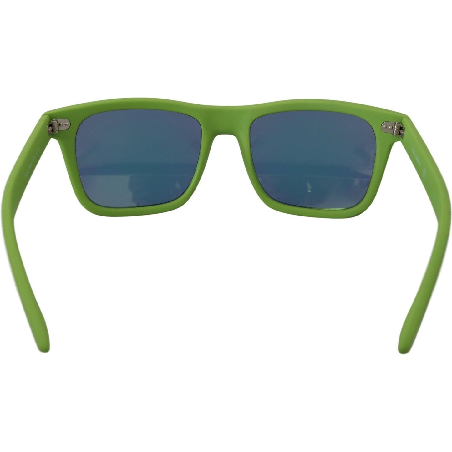 Dolce & Gabbana Green Rubber Full Rim Frame Shades DG6095 Acid Sunglasses Dolce & Gabbana