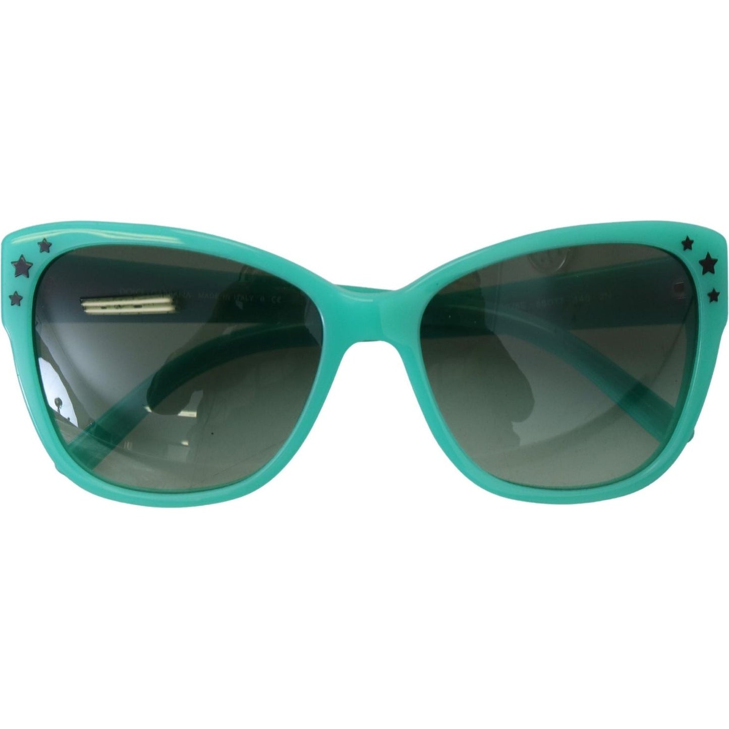Dolce & Gabbana Green Stars Acetate Square Shades DG4124 Sunglasses Dolce & Gabbana