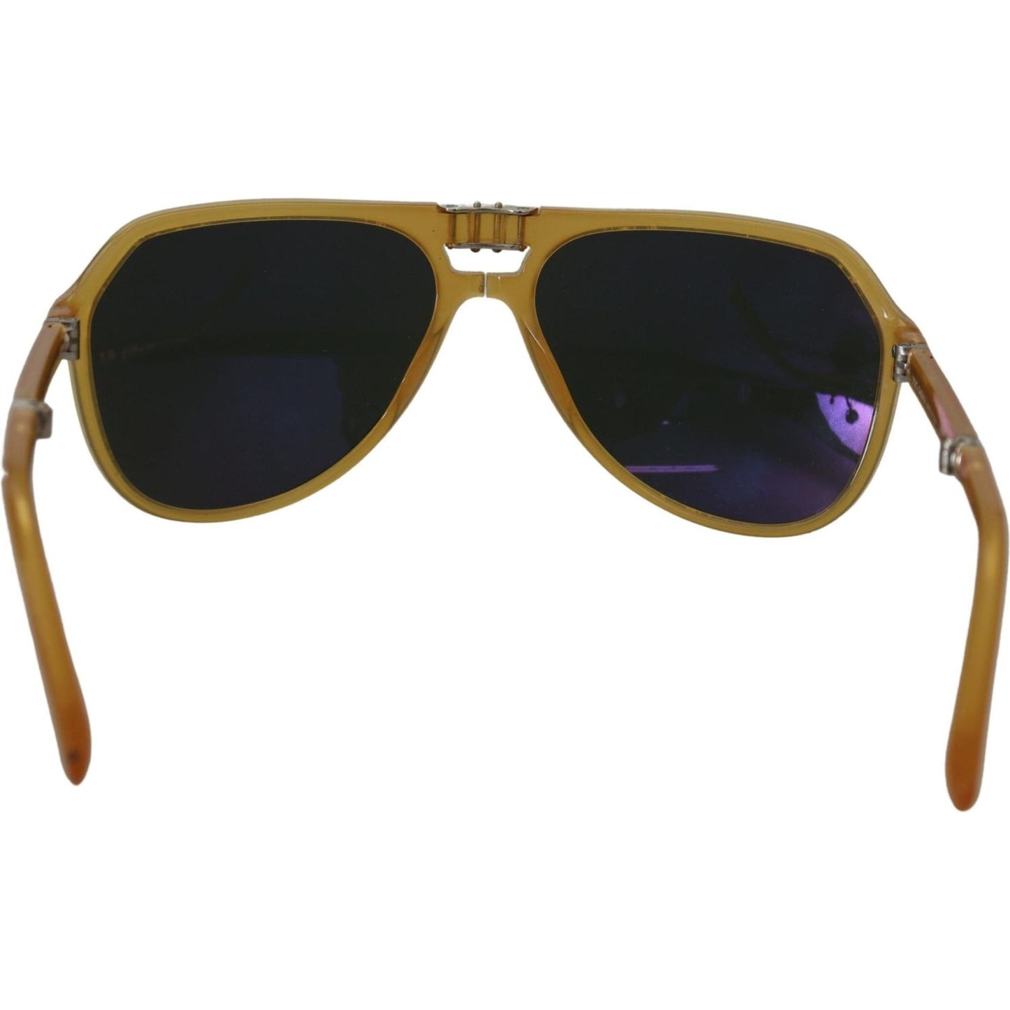 Dolce & Gabbana Yellow Acetate Black Lens Aviator DG4196 Sunglasses Dolce & Gabbana