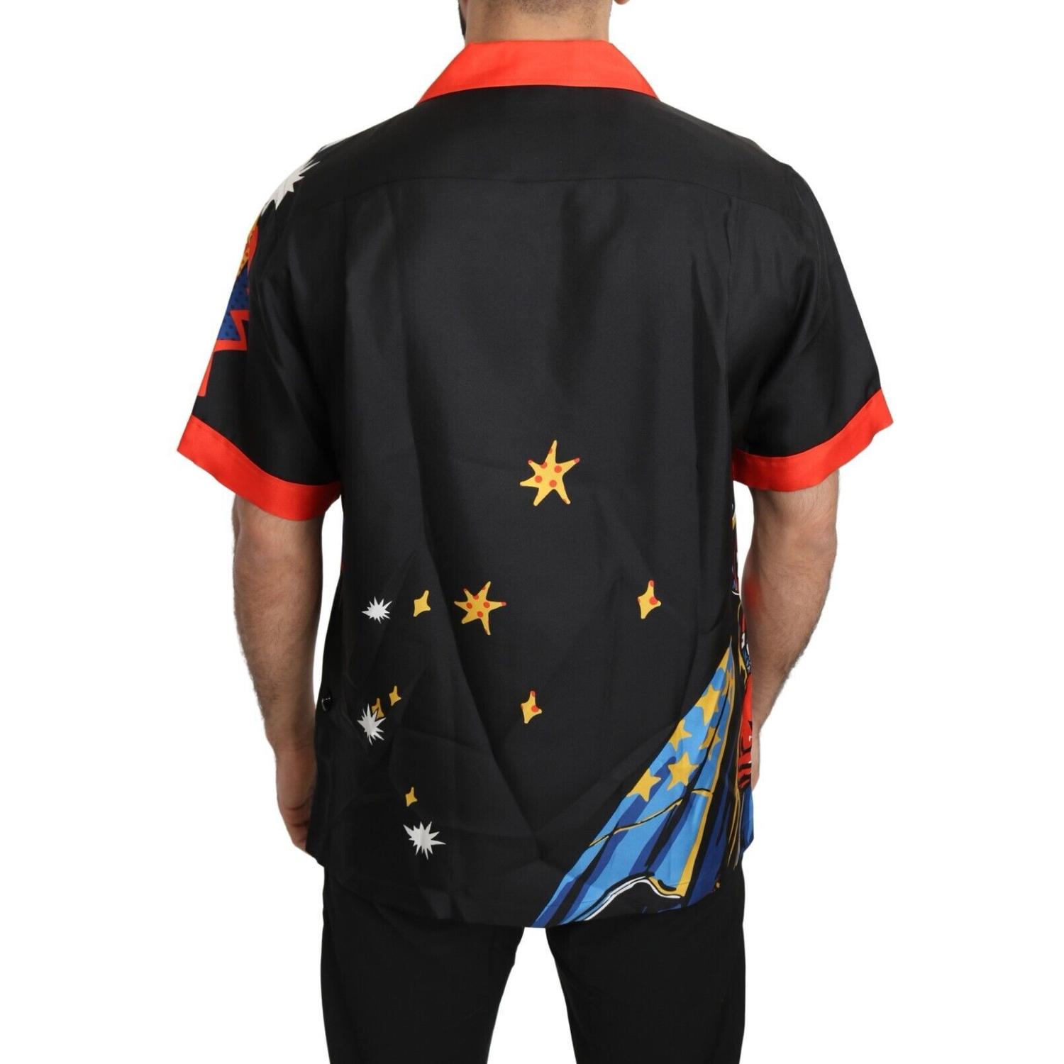 多色丝绸休闲优雅衬衫