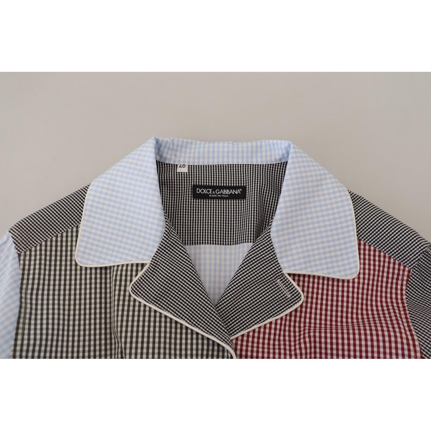 多色棉质纽扣睡衣