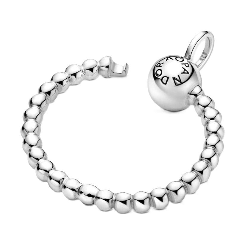 PANDORA CHARMS Mod. MOMENTS SMALL BEADED O NECKLACE PENDANT DESIGNER FASHION JEWELLERY PANDORA