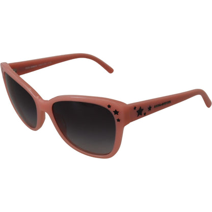 Dolce & Gabbana Pink Acetate Frame Stars Embellishment DG4124 Sunglasses Dolce & Gabbana