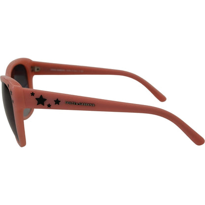 Dolce & Gabbana Pink Acetate Frame Stars Embellishment DG4124 Sunglasses Dolce & Gabbana