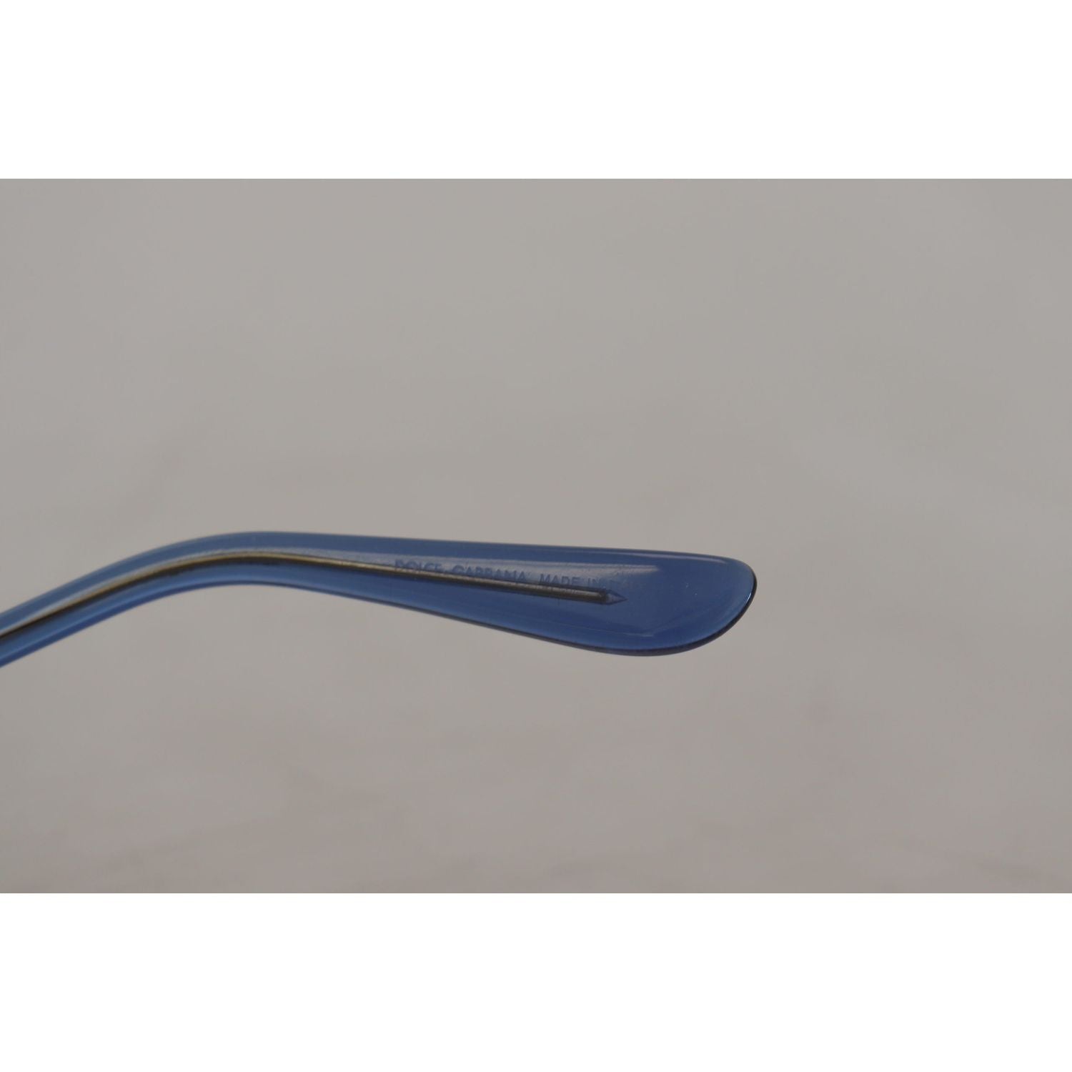 水晶缀饰金色椭圆形太阳镜