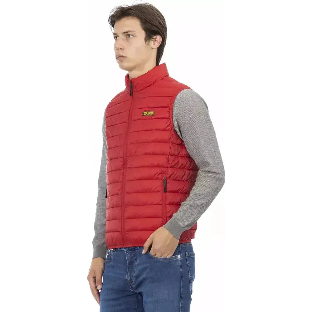 Ciesse Outdoor Red Polyester Men's Sleeveless Jacket