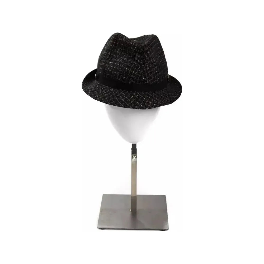 BYBLOS Black Wool Women Hat BYBLOS Light Gray