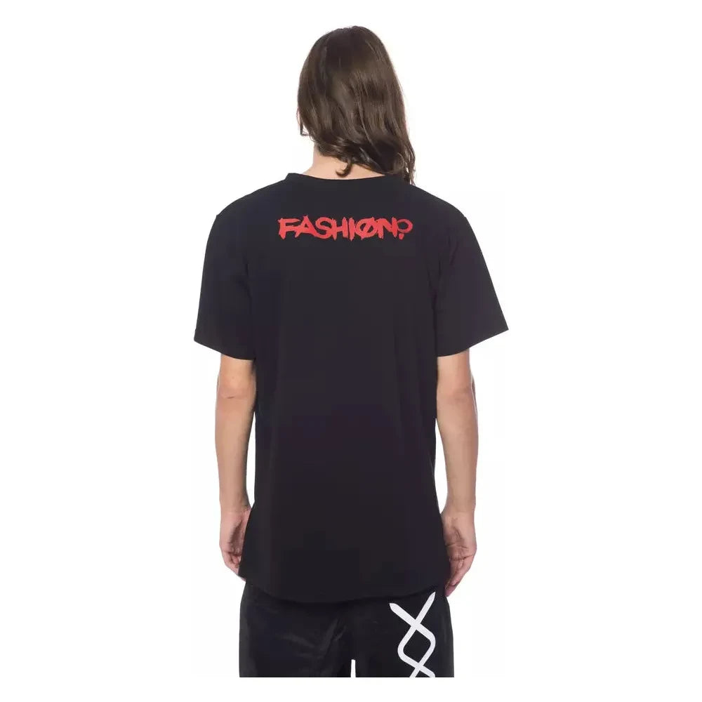 优雅印花短袖圆领 T 恤