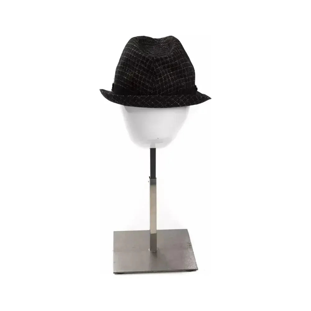 BYBLOS Black Wool Women Hat BYBLOS Gray