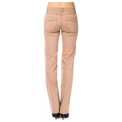 Ungaro Fever Beige Cotton Women's Jean
