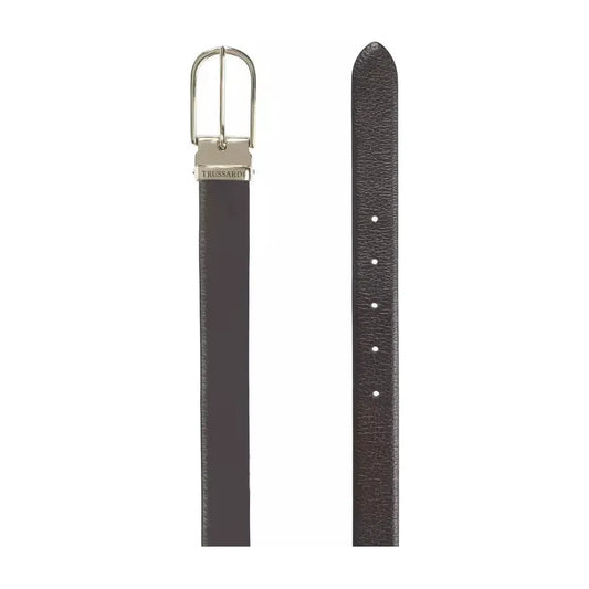 Trussardi Brown Leather Women Belt Trussardi