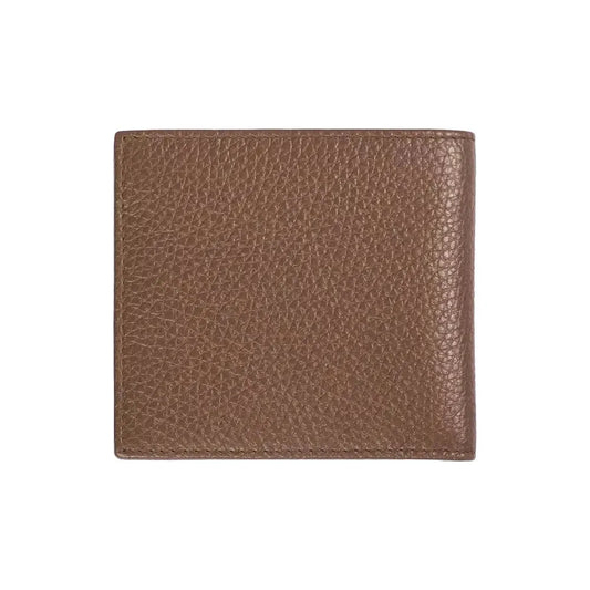 Trussardi Brown Leather Men Wallet Trussardi