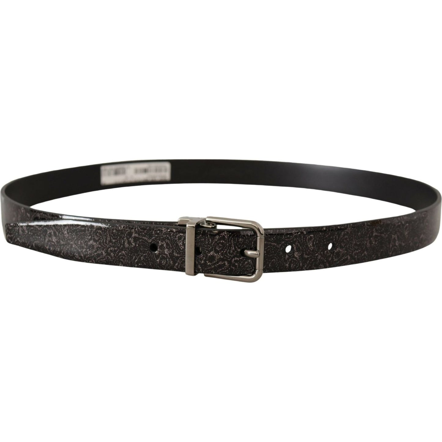 Dolce & Gabbana Sleek Grosgrain Leather Belt with Metal Buckle Dolce & Gabbana