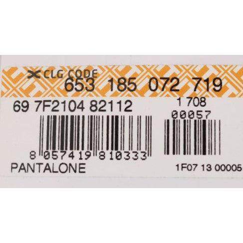 男士时尚蓝色棉质弹力长裤