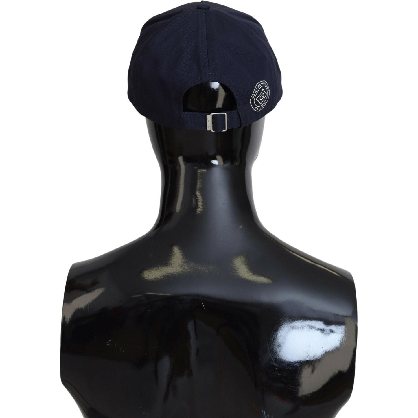 Gant Blue Cotton Logo Print Baseball Cap Casual Hat Gant