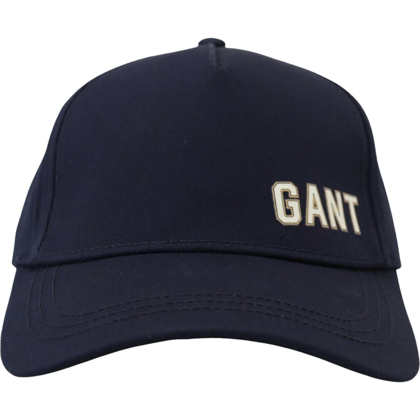 Gant Blue Cotton Logo Print Baseball Cap Casual Hat Gant