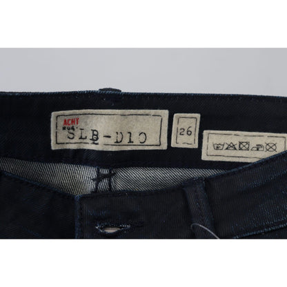 Acht Blue Low Waist Slim Fit Women Denim Jeans Acht