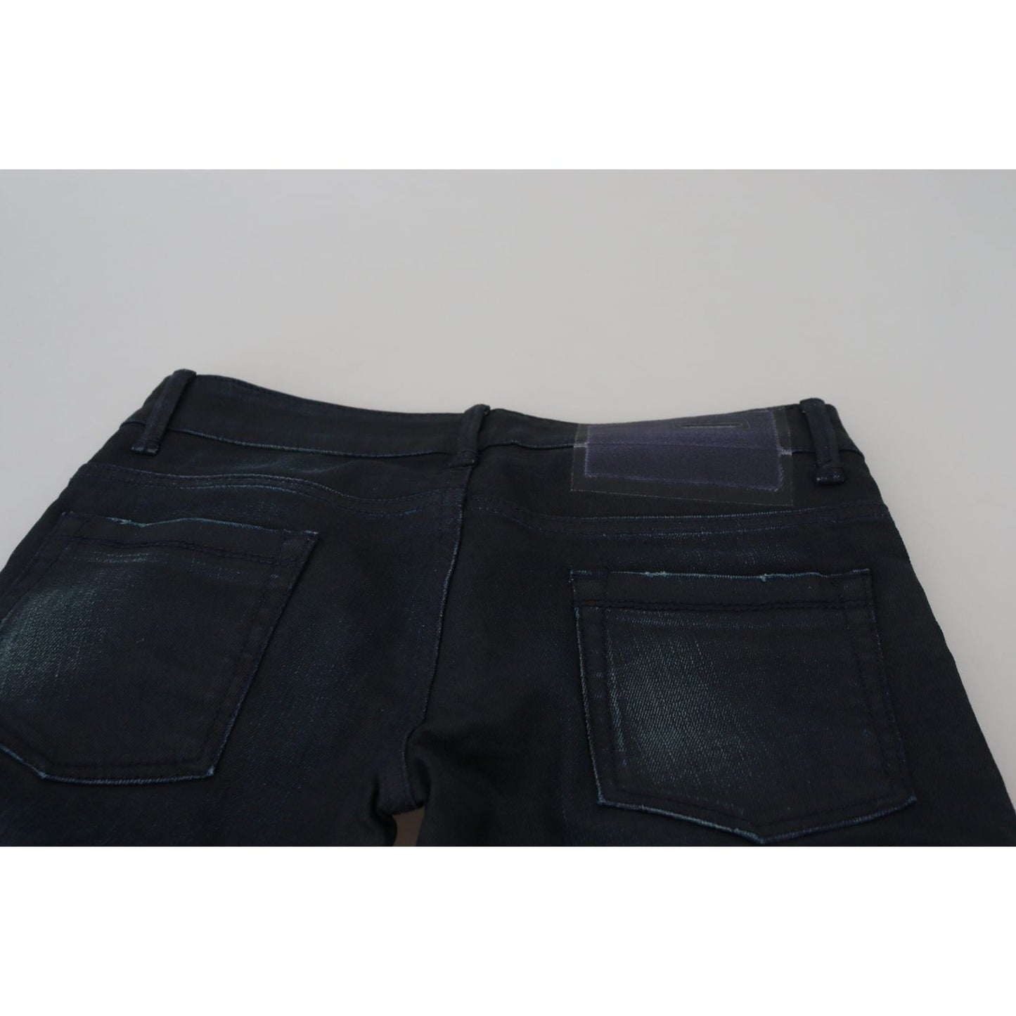 Acht Blue Low Waist Slim Fit Women Denim Jeans Acht