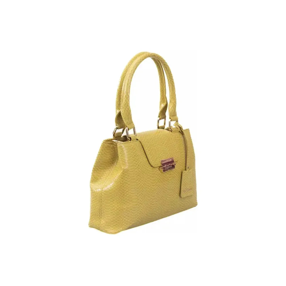 Baldinini Trend Yellow Polyurethane Women Crossbody Bag Baldinini Trend