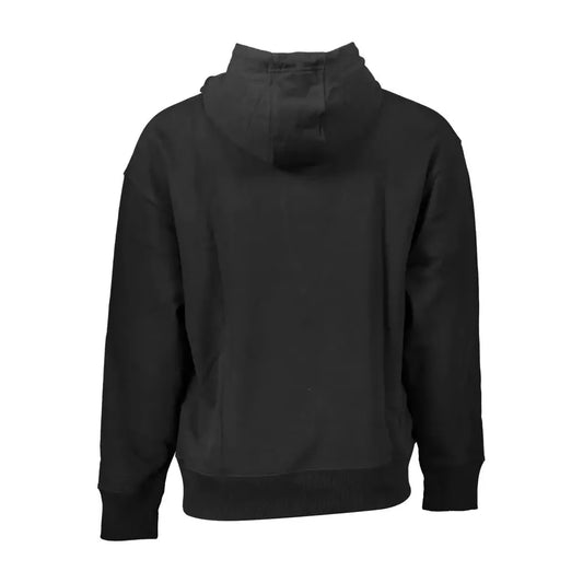 Tommy Hilfiger Black Cotton Men Sweater Tommy Hilfiger