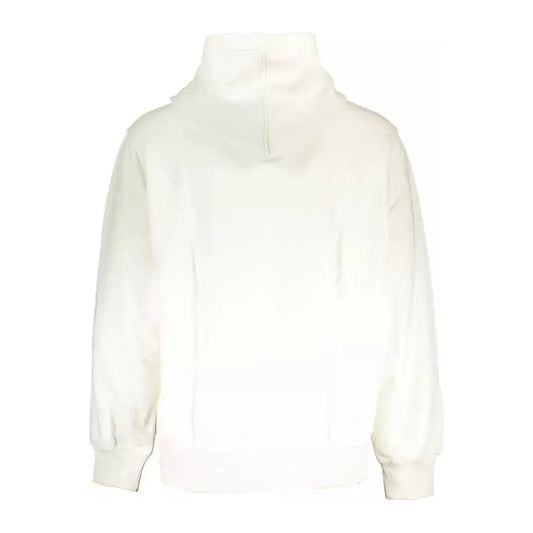 Calvin Klein White Cotton Men Sweater Calvin Klein