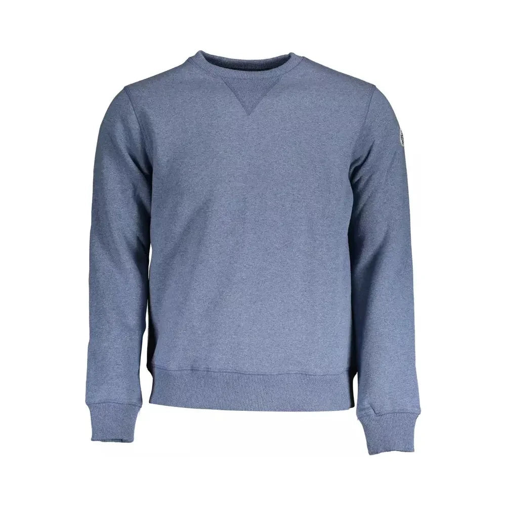 North Sails Blue Cotton Men Sweater North Sails