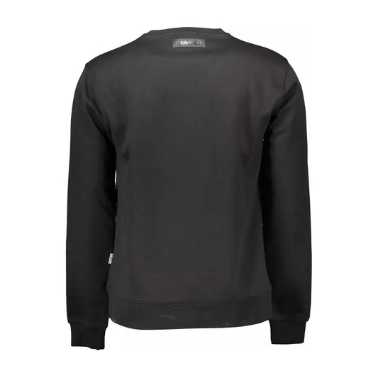 Plein Sport Black Cotton Men Sweater Plein Sport