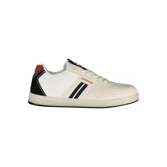 Carrera White Eco Leather Men Sneaker Carrera