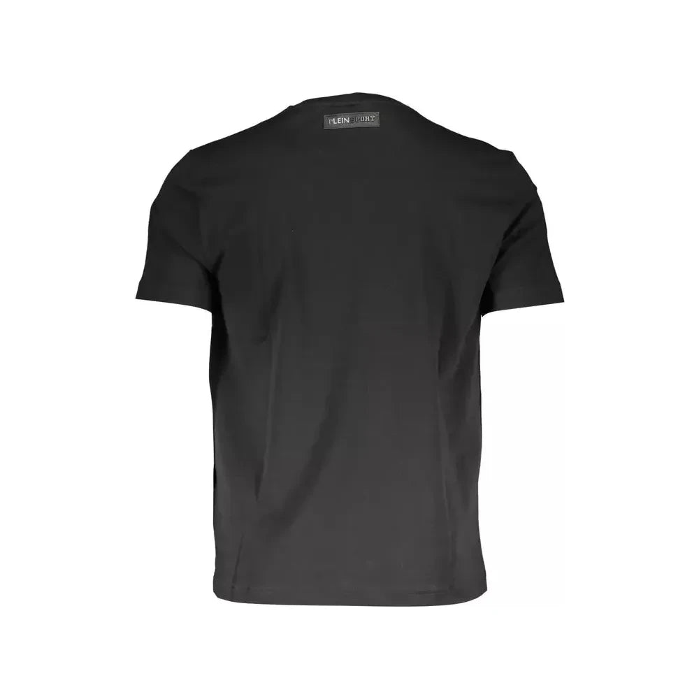 Plein Sport Black Cotton Men TShirt Plein Sport