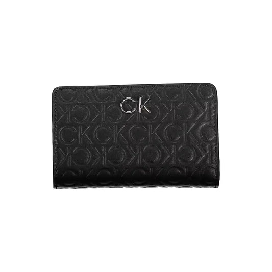 Calvin Klein Black Polyester Women Wallet Calvin Klein