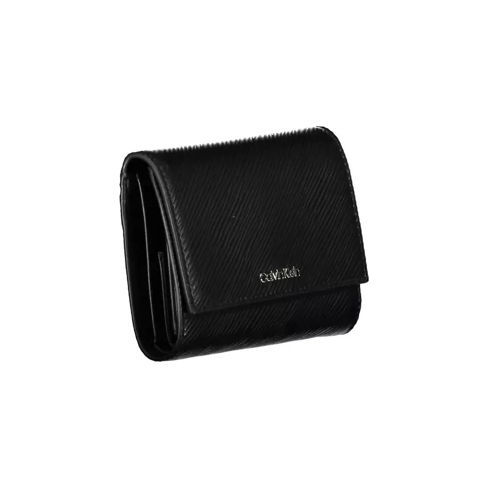 Calvin Klein Black Polyethylene Women Wallet Calvin Klein