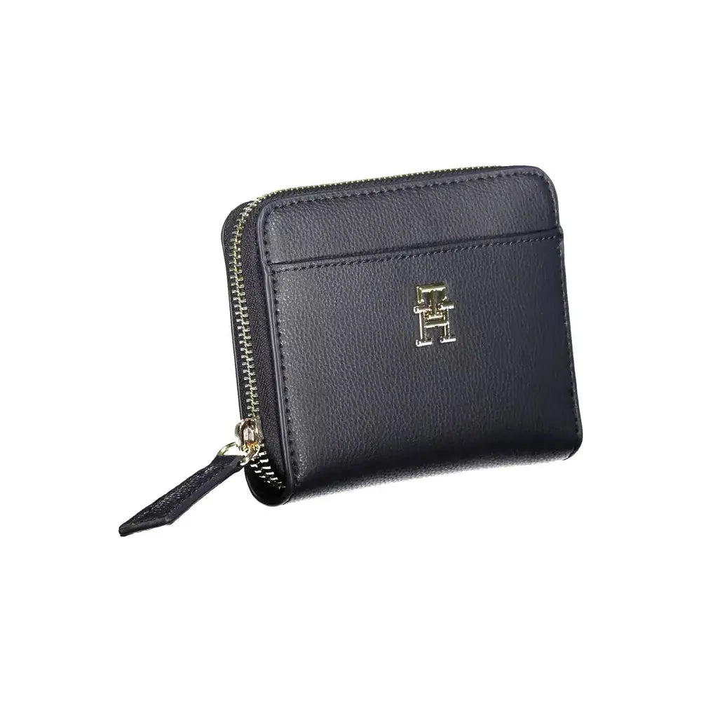 Tommy Hilfiger Blue Polyester Women Wallet Tommy Hilfiger