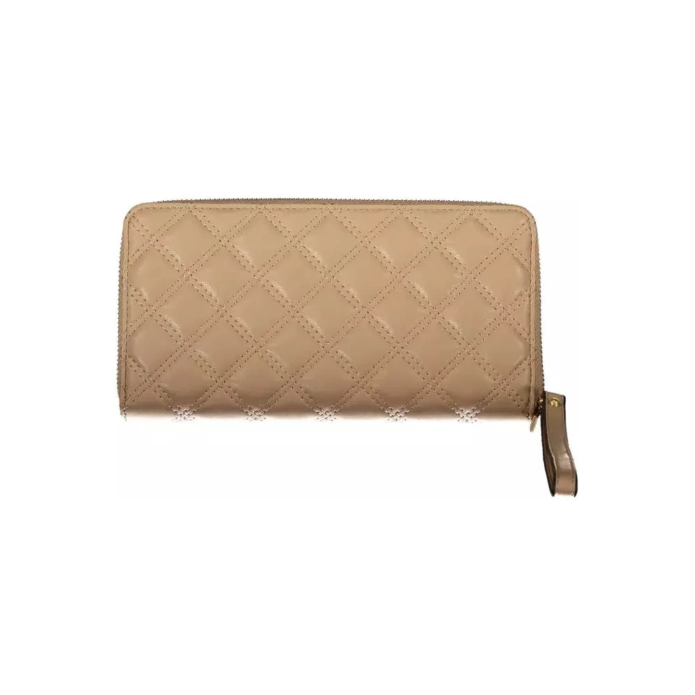 Guess Jeans Beige Polyethylene Women Wallet Guess Jeans