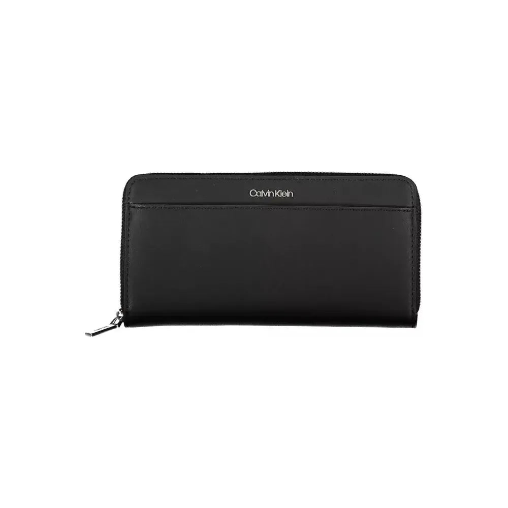 Calvin Klein Black Polyethylene Women Wallet Calvin Klein