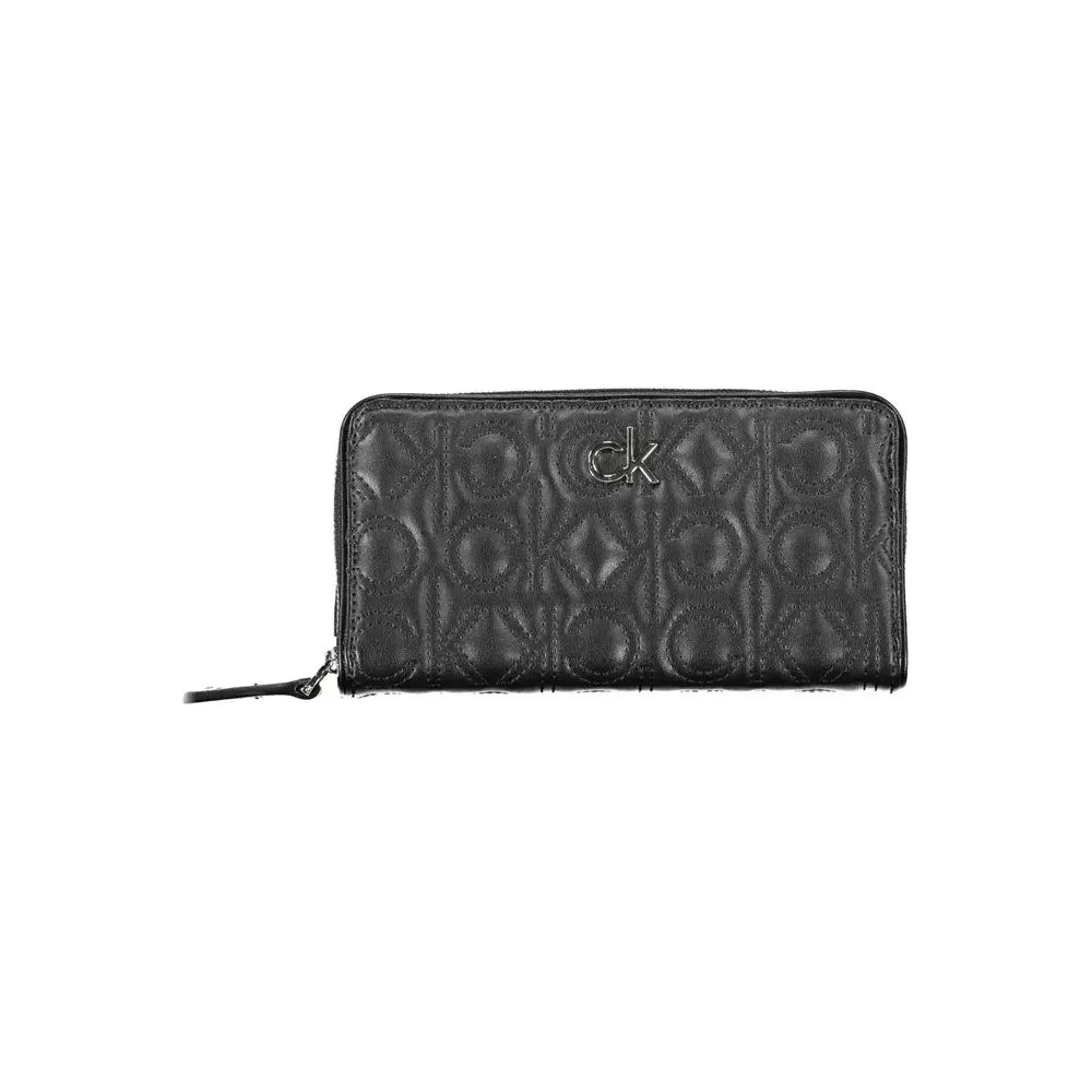 Calvin Klein Black Polyethylene Women Wallet Calvin Klein