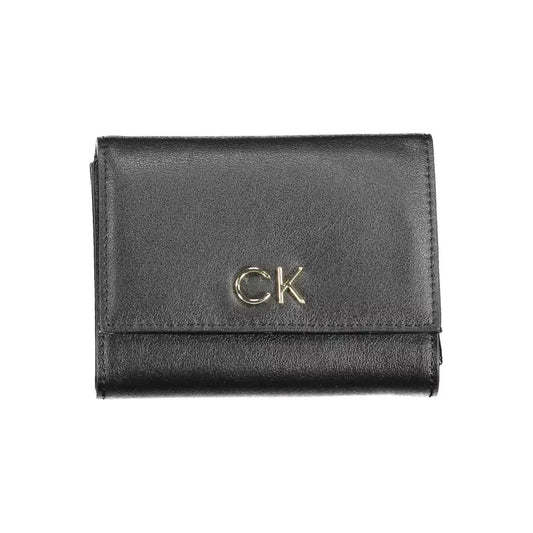 Calvin Klein Black Polyethylene Women Wallet Calvin Klein