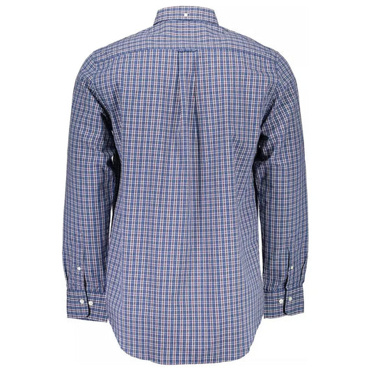 Gant Purple Cotton Men Shirt Gant