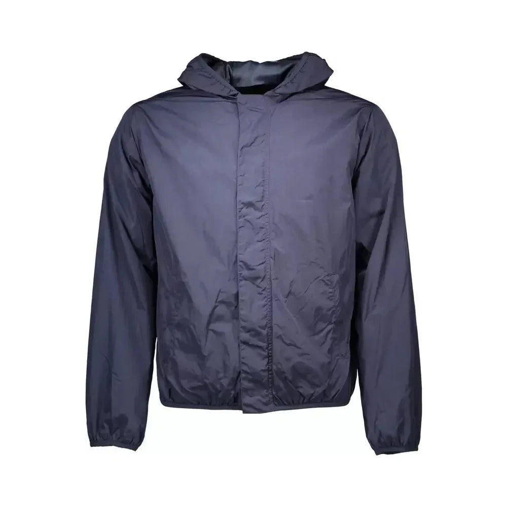 Gant Blue Nylon Men Jacket Gant